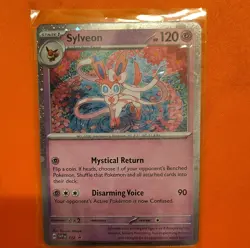Pokemon Eevee, Sylveon GX, Glaceon EX, Umbreon V Holo Card Lot 6 Cards - Image 2