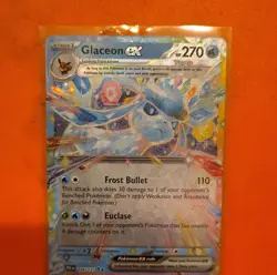 Pokemon Eevee, Sylveon GX, Glaceon EX, Umbreon V Holo Card Lot 6 Cards - Image 3