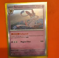 Pokemon Eevee, Sylveon GX, Glaceon EX, Umbreon V Holo Card Lot 6 Cards - Image 4