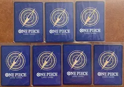 One Piece OP13 - 3rd Anniversary Treasure Campaign Promo Card Set (7 Cards) - Image 2