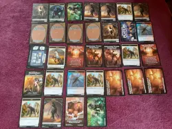 Magic the Gathering lot 32 Token Worm Germ Insect Myr Card Frog Lizard Cat - Image 2