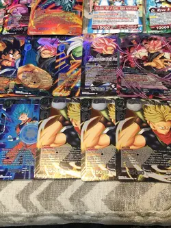 LOT 175 BANDAI JAPAN DRAGON BALL SUPER CARD GAME inc. 26 FOIL HOLO CARDS CLEAN+ - Image 4