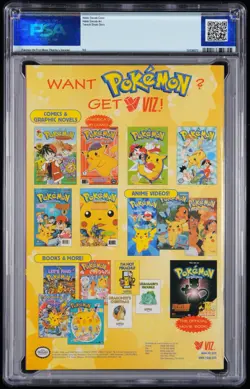 Pokemon The First Movie Animation Pikachu's Vacation Viz PSA GRADED COMIC 9.8 - Image 2