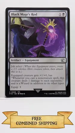 Black Mage's Rod Final Fantasy Regular - Image 1