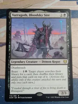 Varragoth, Bloodsky Sire - Kaldheim - KHM - MTG - NM - Image 1