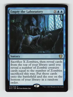 Empty the Laboratory*Non-Foil* Commander: Innistrad: Midnight Hunt 14 NM - Image 1