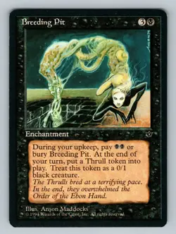 Breeding Pit Uncommon [x4] 1994 Fallen Empires MTG Vintage No Play [VG+/NM] - Image 1