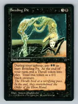 Breeding Pit Uncommon [x4] 1994 Fallen Empires MTG Vintage No Play [VG+/NM] - Image 2