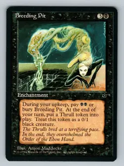Breeding Pit Uncommon [x4] 1994 Fallen Empires MTG Vintage No Play [VG+/NM] - Image 3