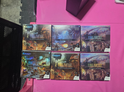 MTG Final Fantasy Set of 6 Holiday Scene Boxes Factory Sealed - Image 1