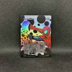 Comeuppance BORDERLESS FOIL Mythic 0001 MAR Magic The Gathering Spider-Man MTG - Image 1