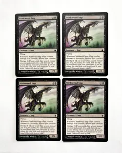 MTG MAGIC THE GATHERING 4X STINKWEED IMP CREATURE RAVNICA CITY OF GUILDS ♨ - Image 1