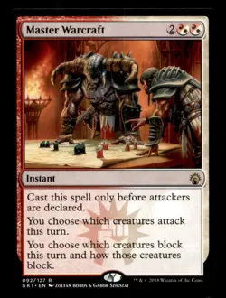 Master Warcraft LP Light Play GRN Guild Kit MTG [11509] - Image 1