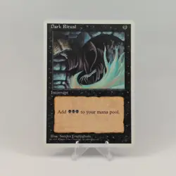 Dark Ritual #13 (MP) Fourth Edition 4ED Magic MTG - Image 1