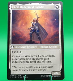 Cecil, Dark Knight / Cecil, Redeemed Paladin | #91 | Rare | Regular - Image 2
