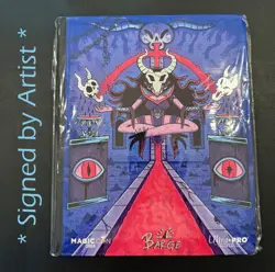 Artist Signed MagicCon Exclusive Ultra Pro Dark Ritual Binder - Brand New - Image 1
