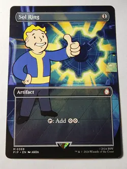 Sol Ring (Borderless) Universes Beyond: Fallout Regular - Image 1