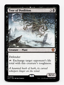 Tree of Perdition [Commander: Lorwyn Eclipsed] MTG NM 💀 - Image 1