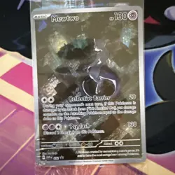 Pokemon Mewtwo TCG SVP 052 Scarlet & Violet 151 UPC Promo Card NM/Mint Sealed - Image 1