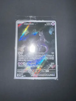 Pokemon Mewtwo TCG SVP 052 Scarlet & Violet 151 UPC Promo Card NM/Mint Sealed - Image 1