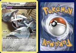 Metagross 50/98 XY Ancient Origins Full Art Non Holo Rare Pokemon TCG LP - Image 1