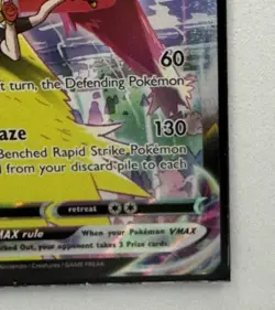 Pokemon TCG Blaziken VMAX Silver Tempest Trainer Gallery TG15/TG30 NM - Image 3