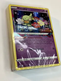 Comfey NM SWSH242 Lost Origin Build & Battle Deck Promo SEALED Pokemon TCG - Image 1