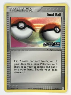 Dual Ball NM Stamped Delta Species 89/113 Pokemon TCG Reverse Holo - Image 1