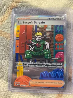 Lt. Surge's Bargain - 185/132 - Mega Evolution - NM - Pokemon - Image 1