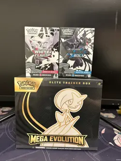 Pokemon TCG Sealed Lot White Flare Black Bolt Bundles + Gardevoir ETB - Image 1