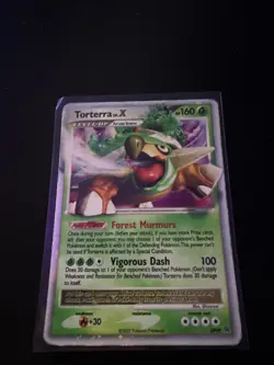 Pokemon TCG: Torterra LV.X DP09 Diamond and Pearl Black Star Promo - Image 2
