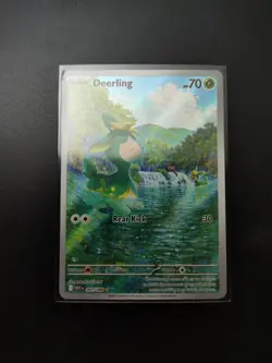 Pokemon TCG Deerling White Flare 091/086 Illustration Rare IR English - Image 1