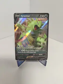 Tyranitar V SWSH109 - Black Star Promo - Holo Rare Pokemon Card - Near Mint (NM) - Image 1