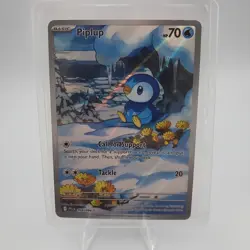 Piplup - 098/094 - Illustration Rare Pokemon TCG Phantasmal Flames LP - Image 3
