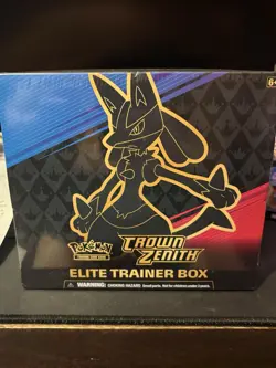 Pokemon TCG Crown Zenith Elite Trainer Box, New/Factory Sealed - Image 1