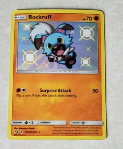 POKEMON SHINY VAULT ROCKRUFF SV23/SV94 HOLO HIDDEN FATES SM11A EXPANSION 3 NM - Image 1