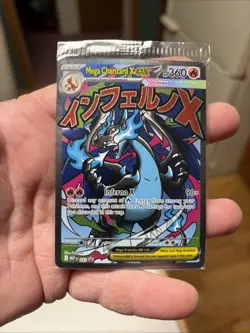 Pokemon Mega Charizard X EX 023 Promo Still In Plastic And Great Condition - Image 1
