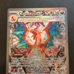 Pokemon Charizard ex 223/197 Special Illustration Rare Holo Obsidian Flames EX … - Image 1