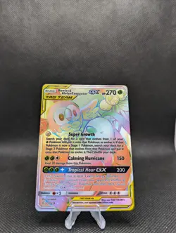 Pokemon Tcg - Rowlet & Alolan Exeggutor Gx 237/236 Hyper Rare Unified Minds NM - Image 2