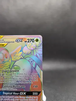 Pokemon Tcg - Rowlet & Alolan Exeggutor Gx 237/236 Hyper Rare Unified Minds NM - Image 5