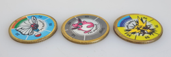 1999 Pokemon 12 Butterfree 40 Wigglytuff 145 Zapdos Battling Spinning Coins -7 - Image 2