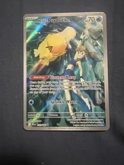 Misty's Psyduck 193/182 NM Pokemon TCG Scarlet And Violet Destined Rivals IR - Image 1