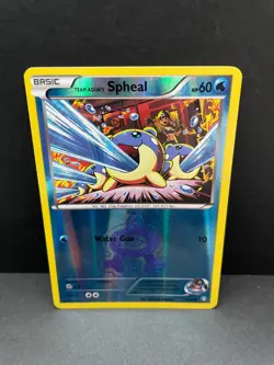 Pokemon TCG Team Aqua's Spheal 3/34 Double Crisis Reverse Holo - Image 1