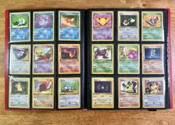 Pokemon Game 2000 Team Rocket 1st Edition Complete Non Holo Set #18-82 * Minty - Image 3