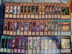 Yugioh 51 Card Chaos Bystial Thunder Dragon Deck Core Lubellion Colossus Crimson - Image 1