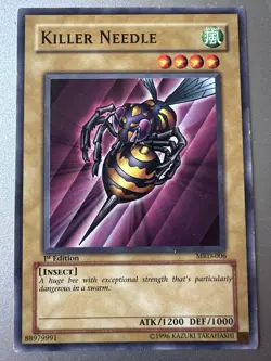 Yu-Gi-Oh! TCG Killer Needle Metal Raiders MRD-006 1st Edition Common LP - Image 1