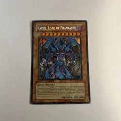 Yugioh Raviel, Lord of Phantasms CT03-EN003 Secret Rare Limited Edition LP - Image 1
