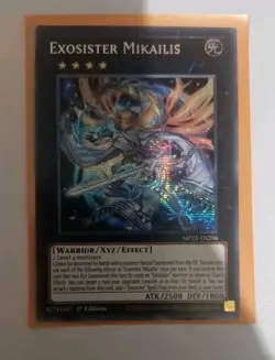🔥1x MP23-EN256 EXOSISTER MIKAILIS - Prismatic Secret Rare 1st Edt Yu-Gi-Oh M/NM - Image 1