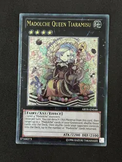 Madolche Queen Tiaramisu ABYR-EN048 Unlimited Edition Ultimate Rare NM/LP YuGiOh - Image 1