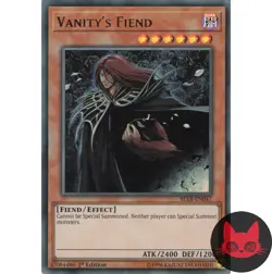 Yugioh Vanity's Fiend BLLR-EN047 Ultra Rare 1st Edition NM - Image 1